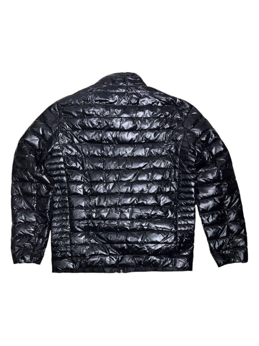 CALVIN KLEIN Premium Down Fill Shiny Winter Puffer Parka Jacket Coat Mens Medium - Picture 4 of 8